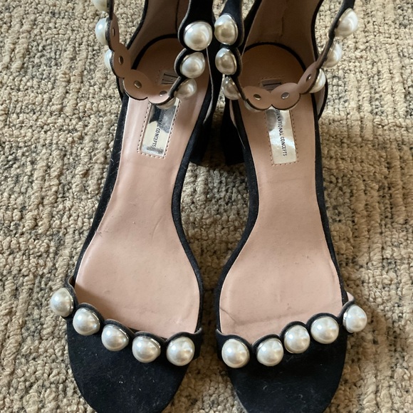 INC International Concepts | Shoes | Inc Black And Pearl Sandals | Poshmark